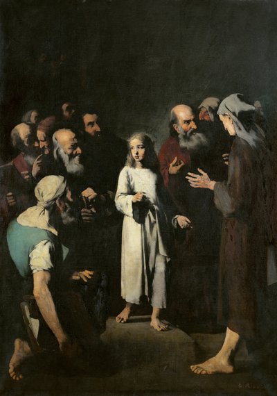 Jesus with the Doctors by Auguste Theodule Ribot